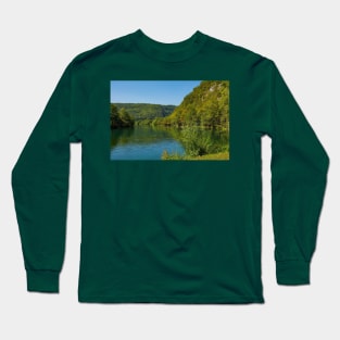 River Una Near Lohovo in Bosnia Long Sleeve T-Shirt